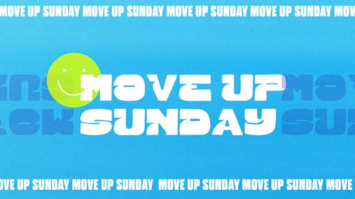 Move Up Sunday Hd Title Slide